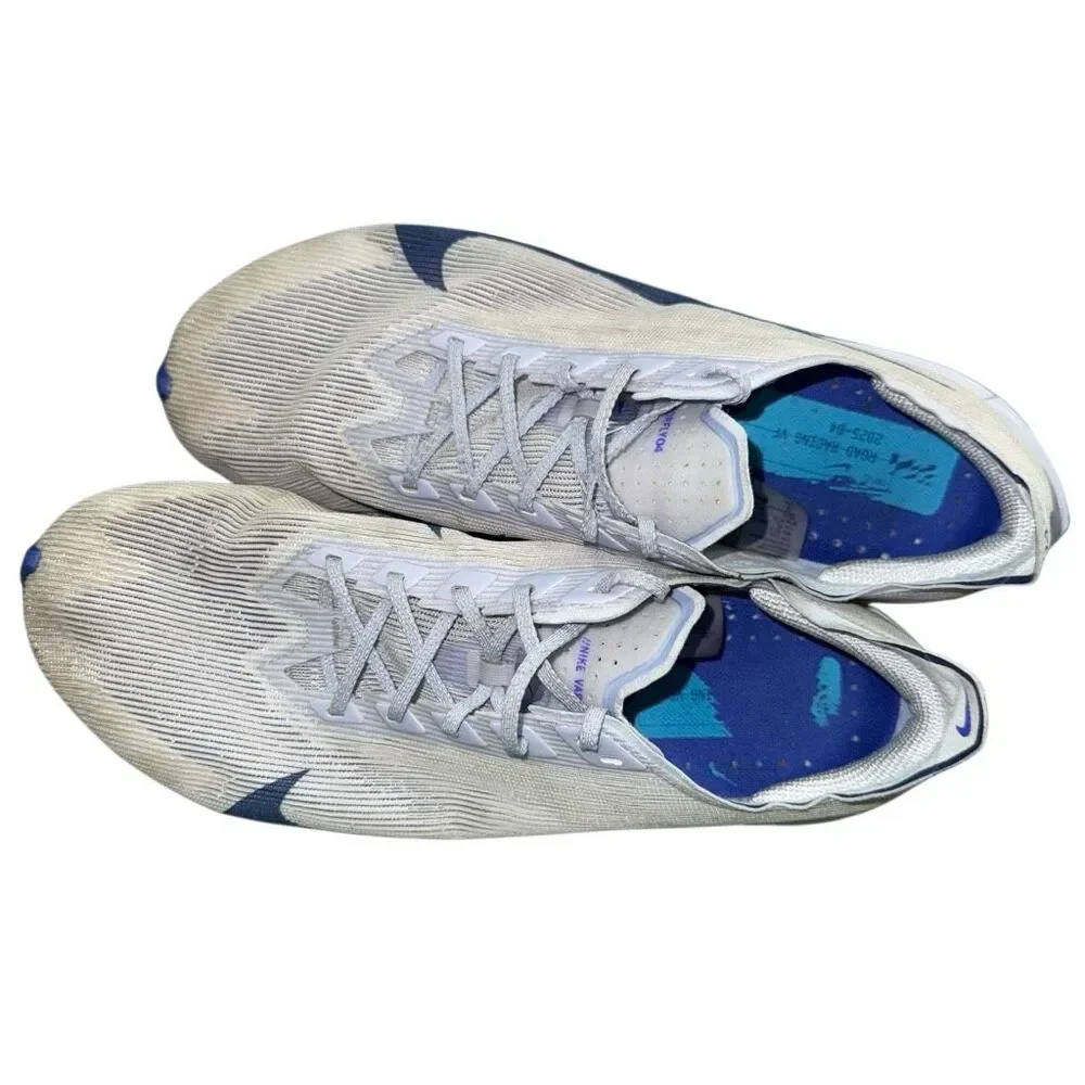Mens Nike ZoomX VaporFly Next% 4 Running Shoes Size 9 'Ghost Blue' Marathon